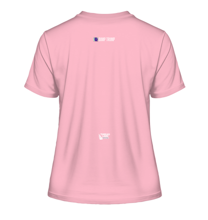 Dump Trump - Error 404: Truth not found - Fitted Ladies Organic Shirt - ThreadLabs