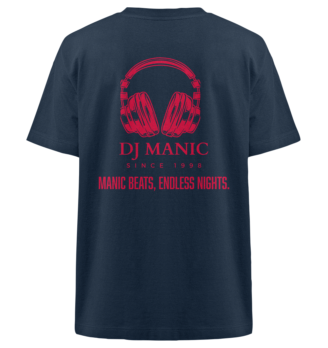 DJ Manic - Streetware - Heavy Oversized Organic Shirt - ThreadLabs