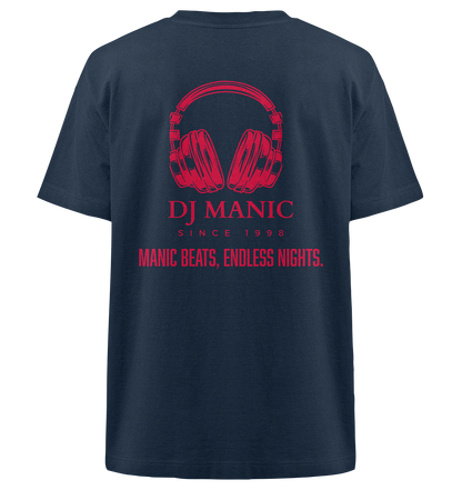 DJ Manic - Streetware - Heavy Oversized Organic Shirt - ThreadLabs