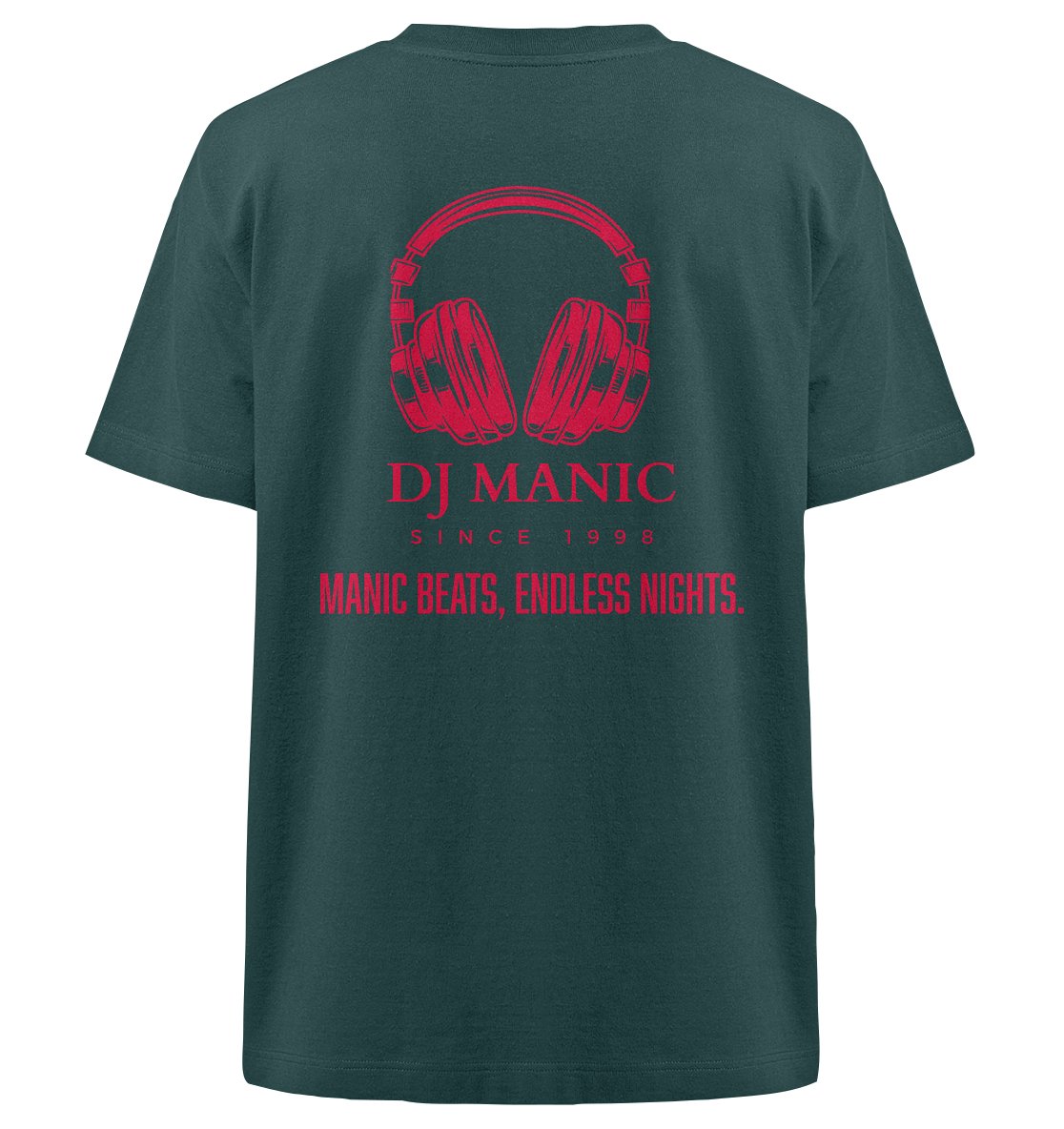 DJ Manic - Streetware - Heavy Oversized Organic Shirt - ThreadLabs