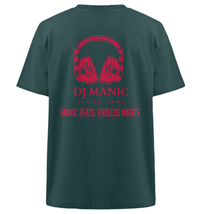 DJ Manic - Streetware - Heavy Oversized Organic Shirt - ThreadLabs