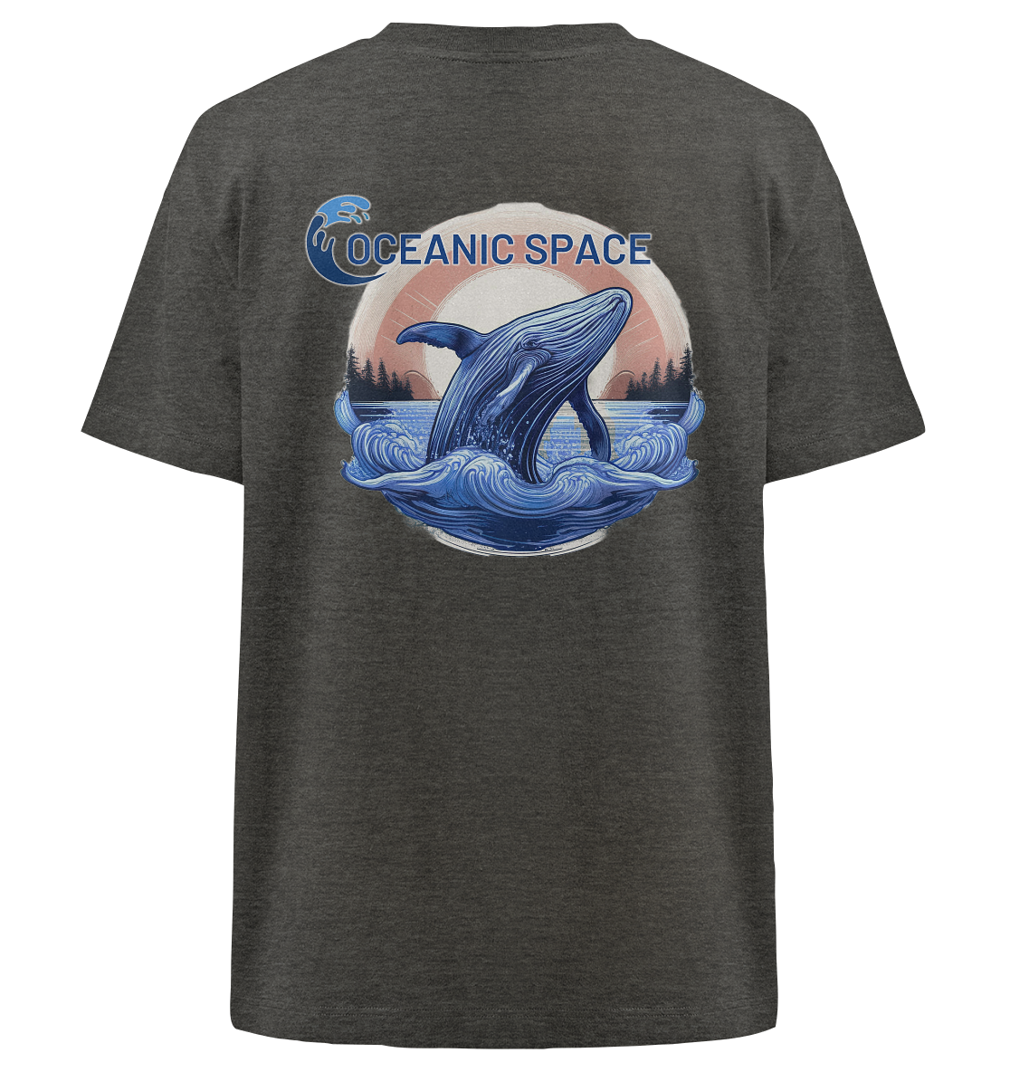 OCEANIC SPACE - Save our oceans - Heavy Oversized Organic Shirt - ThreadLabs