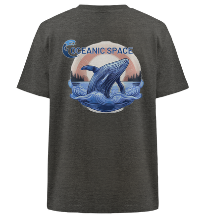OCEANIC SPACE - Save our oceans - Heavy Oversized Organic Shirt - ThreadLabs