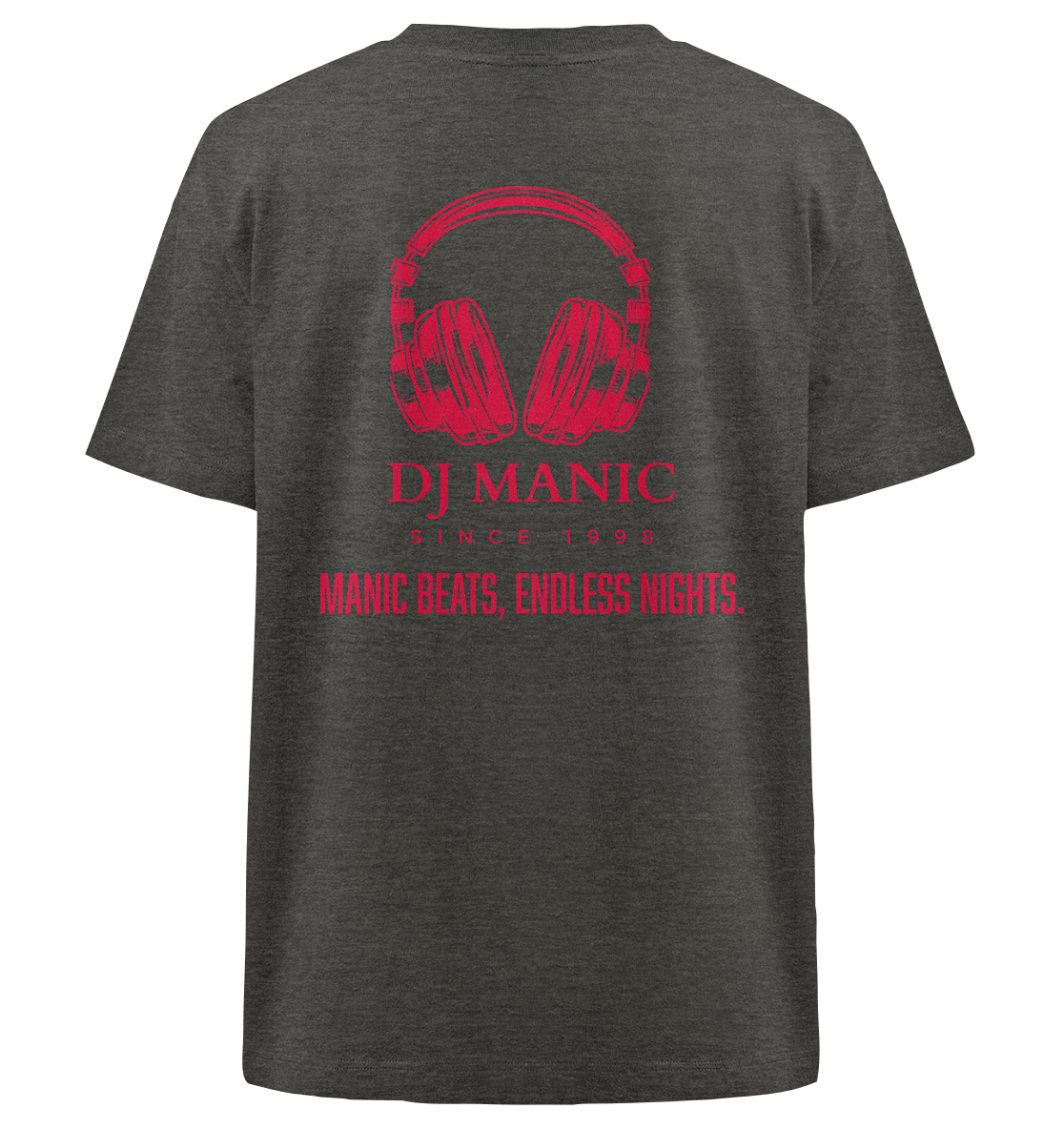 DJ Manic - Streetware - Heavy Oversized Organic Shirt - ThreadLabs