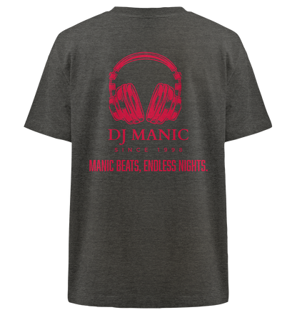 DJ Manic - Streetware - Heavy Oversized Organic Shirt - ThreadLabs