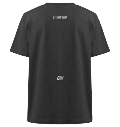 Dump Trump - Error 404: Truth not found - Heavy Oversized Organic Shirt - ThreadLabs