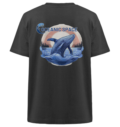 OCEANIC SPACE - Save our oceans - Heavy Oversized Organic Shirt - ThreadLabs
