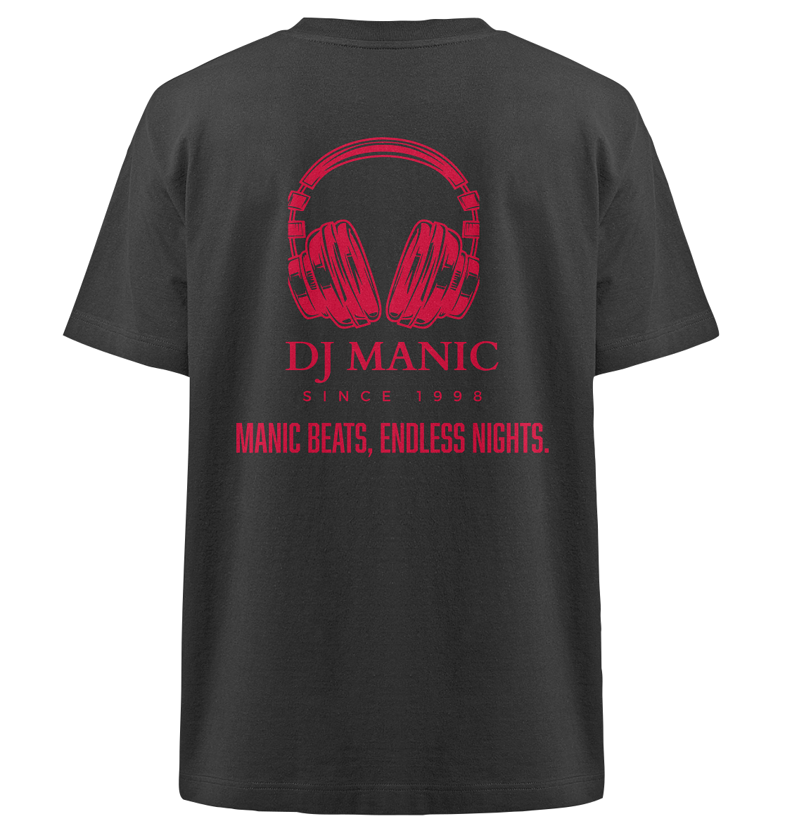 DJ Manic - Streetware - Heavy Oversized Organic Shirt - ThreadLabs