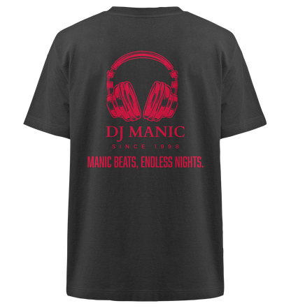 DJ Manic - Streetware - Heavy Oversized Organic Shirt - ThreadLabs