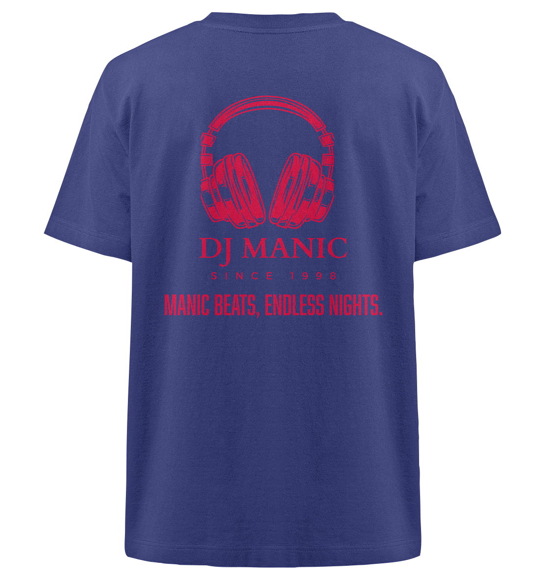 DJ Manic - Streetware - Heavy Oversized Organic Shirt - ThreadLabs