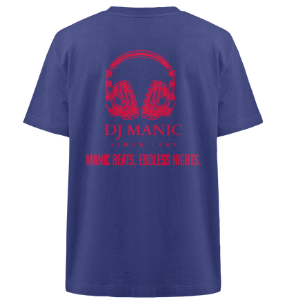 DJ Manic - Streetware - Heavy Oversized Organic Shirt - ThreadLabs