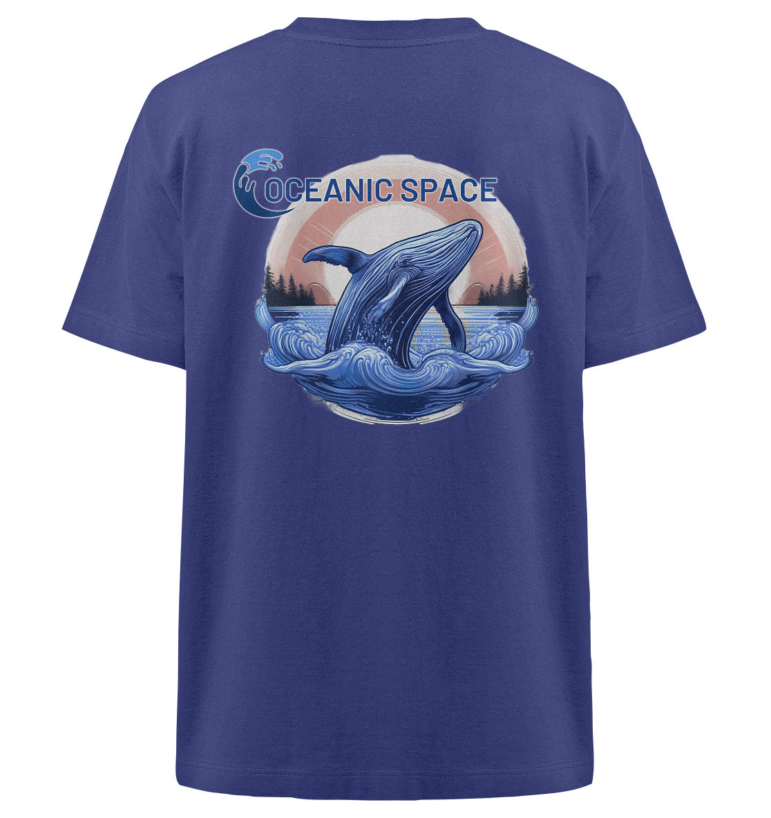 OCEANIC SPACE - Save our oceans - Heavy Oversized Organic Shirt - ThreadLabs