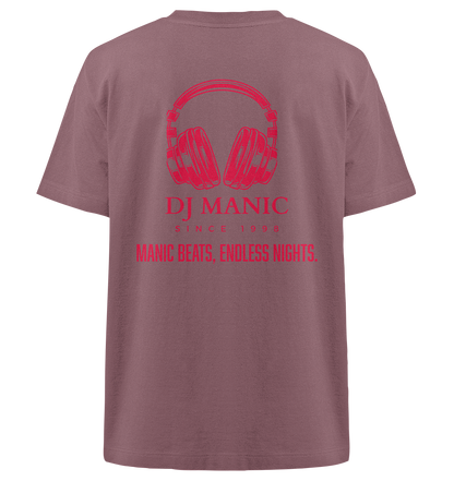 DJ Manic - Streetware - Heavy Oversized Organic Shirt - ThreadLabs