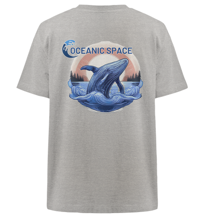 OCEANIC SPACE - Save our oceans - Heavy Oversized Organic Shirt - ThreadLabs
