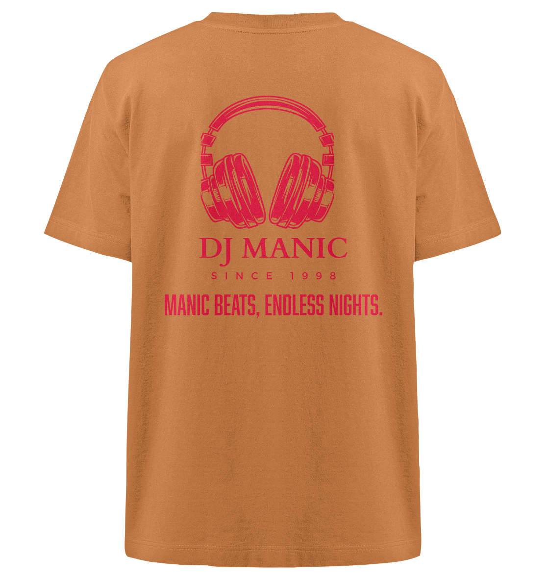 DJ Manic - Streetware - Heavy Oversized Organic Shirt - ThreadLabs