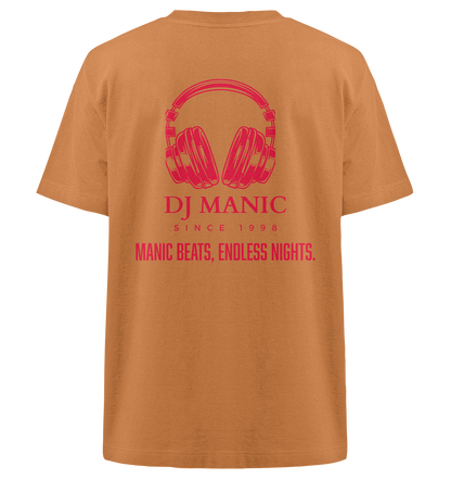 DJ Manic - Streetware - Heavy Oversized Organic Shirt - ThreadLabs