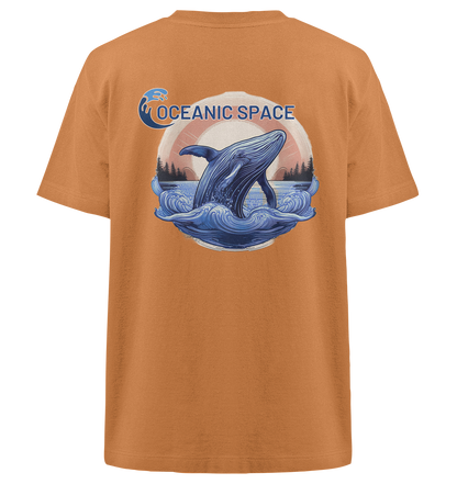 OCEANIC SPACE - Save our oceans - Heavy Oversized Organic Shirt - ThreadLabs