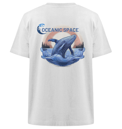 OCEANIC SPACE - Save our oceans - Heavy Oversized Organic Shirt - ThreadLabs