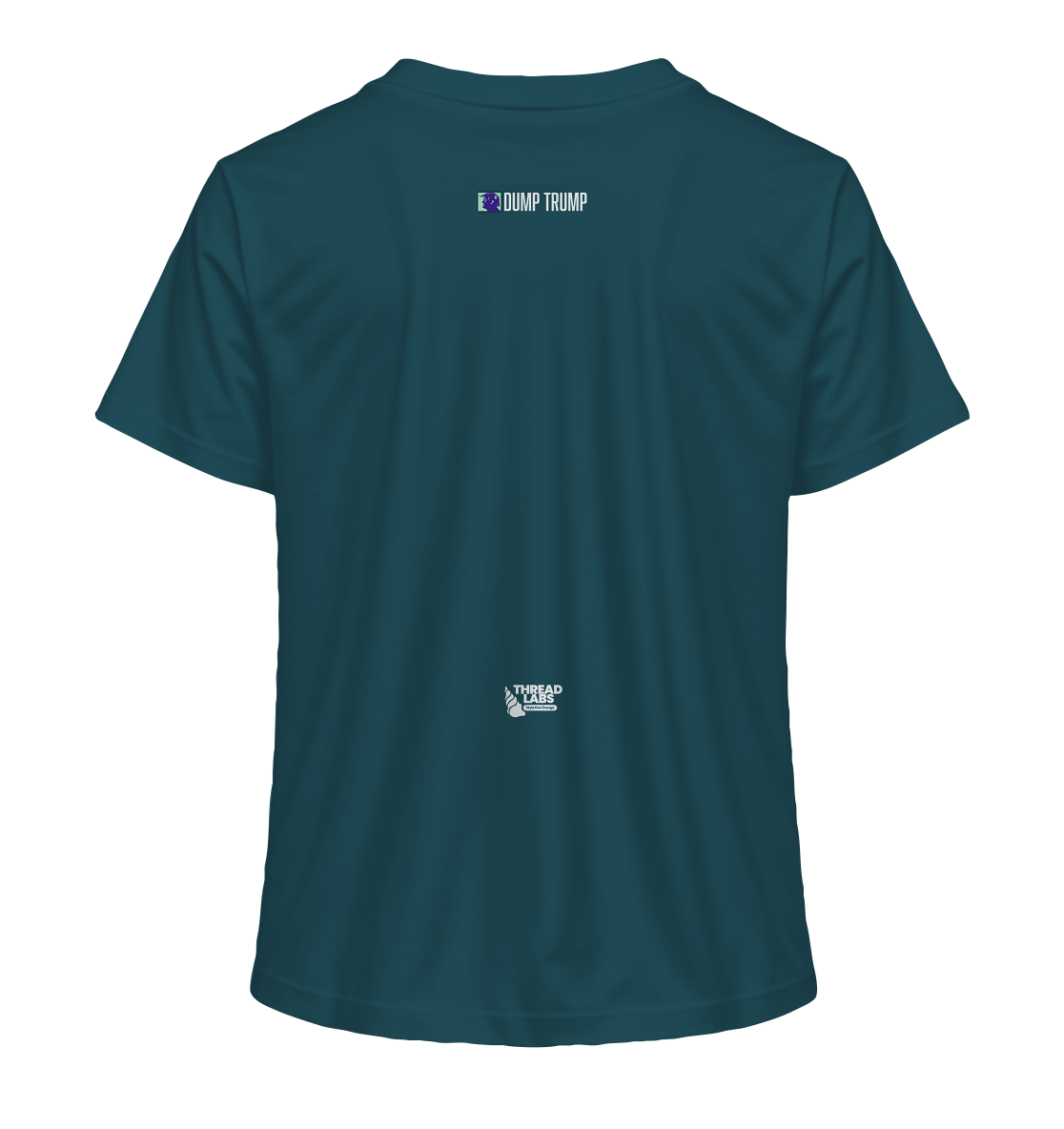 Dump Trump - Ladies Organic Shirt - ThreadLabs