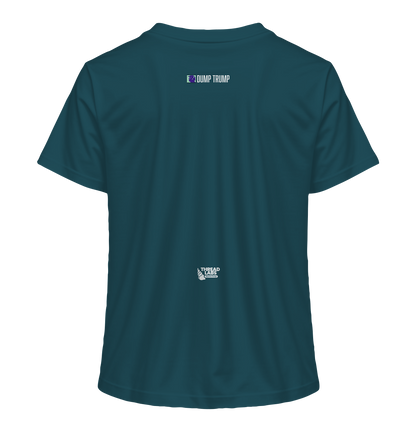 Dump Trump - Ladies Organic Shirt - ThreadLabs