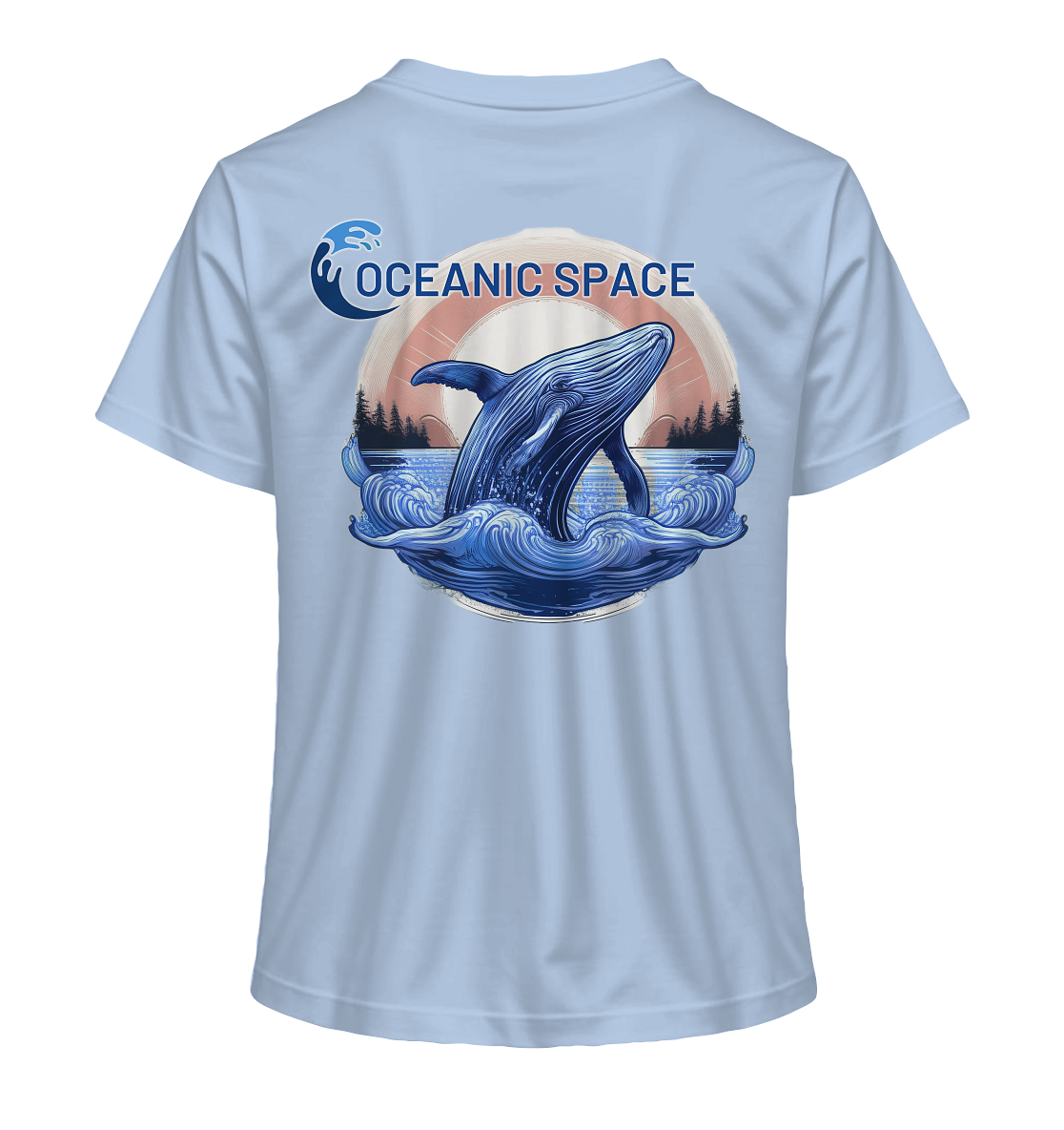 OCEANIC SPACE - Save our oceans - Ladies Organic Shirt - ThreadLabs