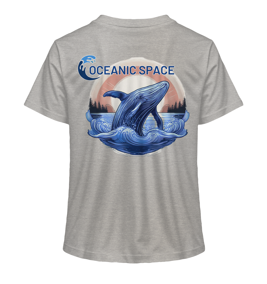 OCEANIC SPACE - Save our oceans - Ladies Organic Shirt - ThreadLabs