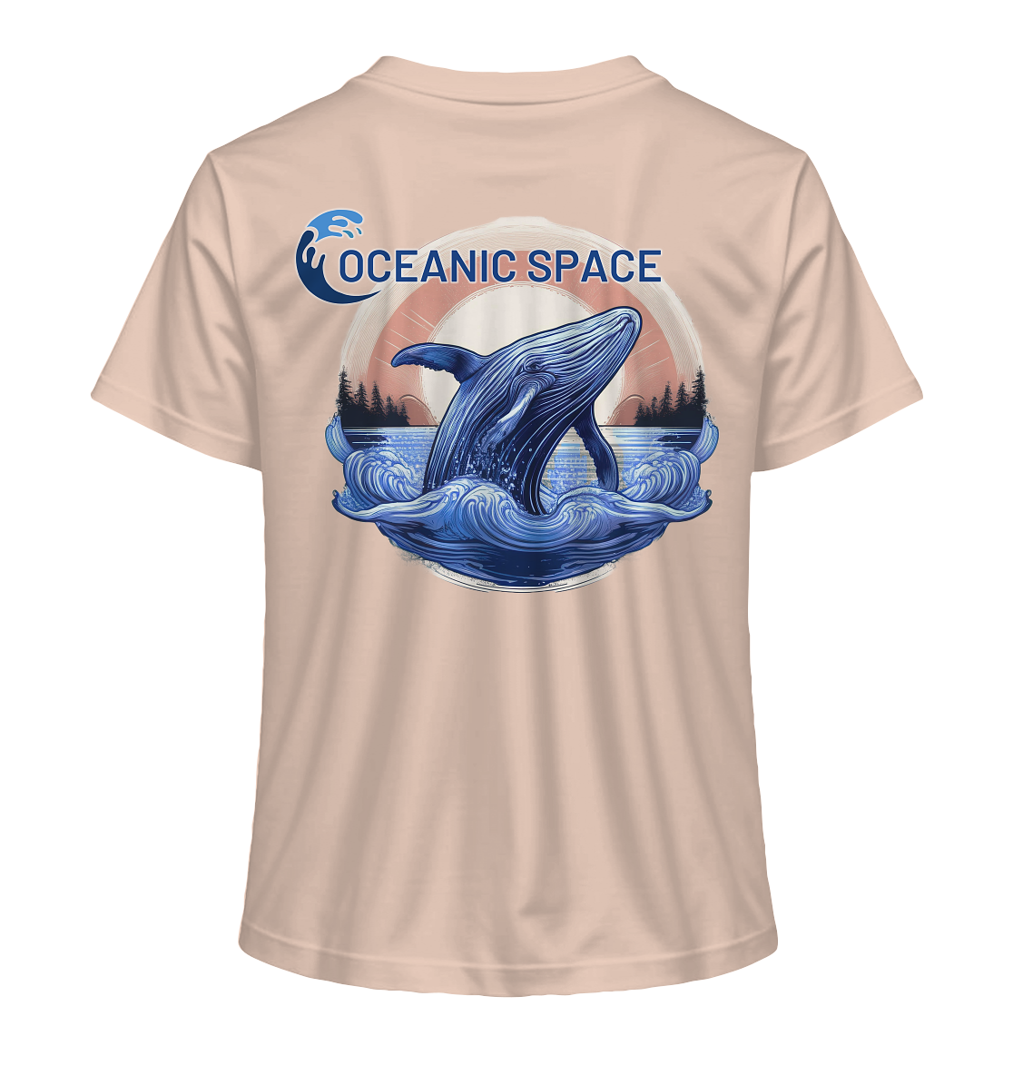 OCEANIC SPACE - Save our oceans - Ladies Organic Shirt - ThreadLabs