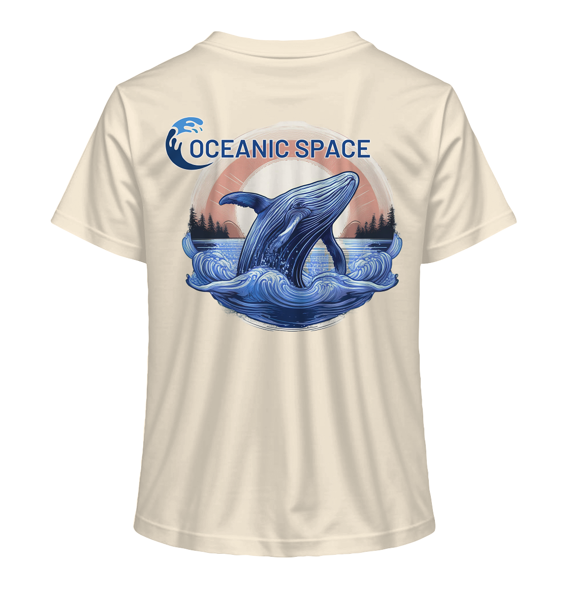 OCEANIC SPACE - Save our oceans - Ladies Organic Shirt - ThreadLabs