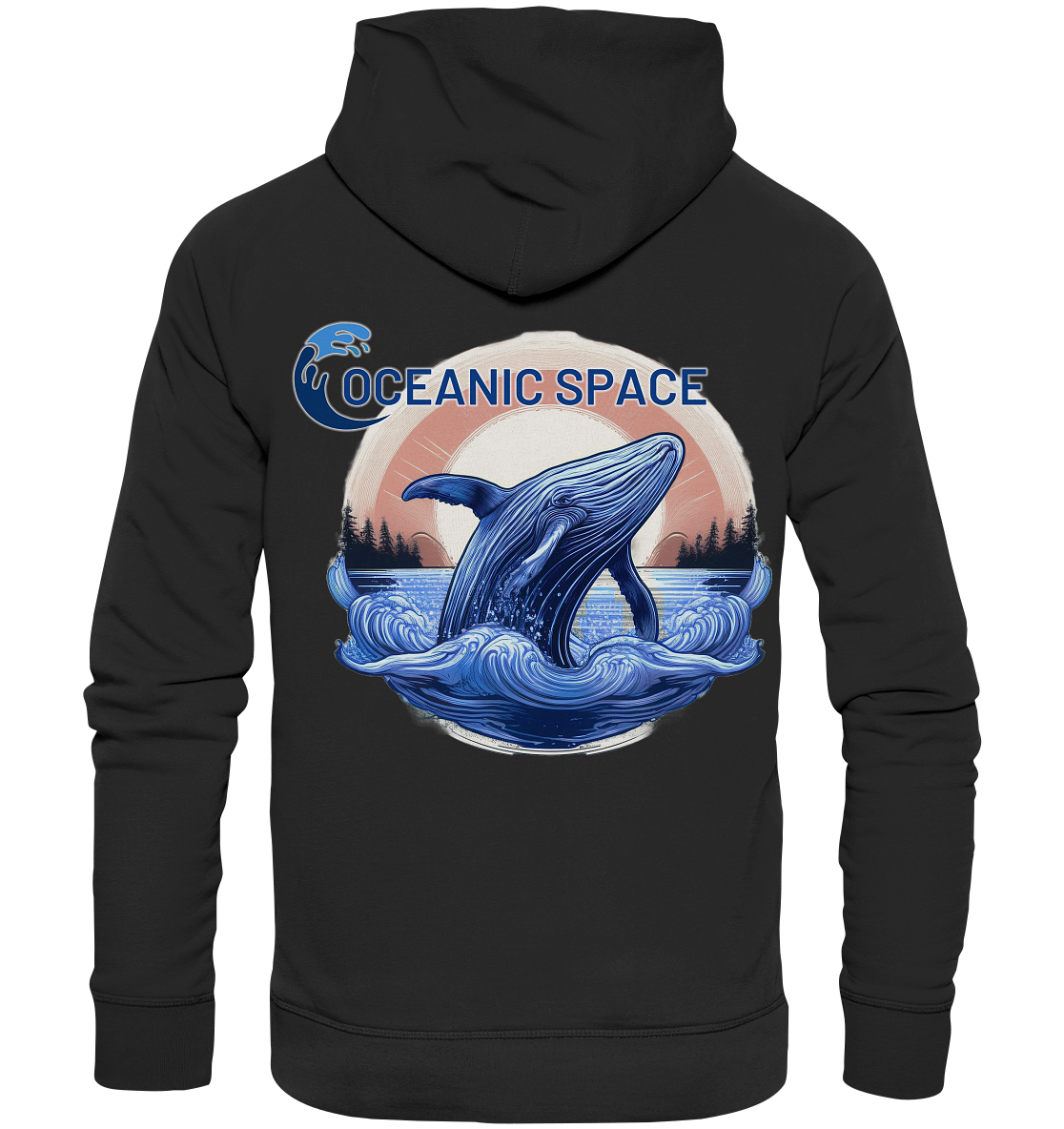 OCEANIC SPACE - Save our oceans - Organic Basic Hoodie - ThreadLabs