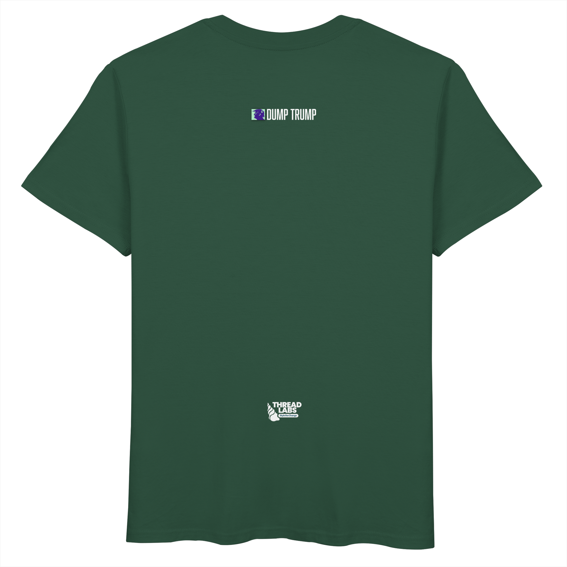 Dump Trump - Error 404: Truth not found - Organic Basic Shirt - ThreadLabs