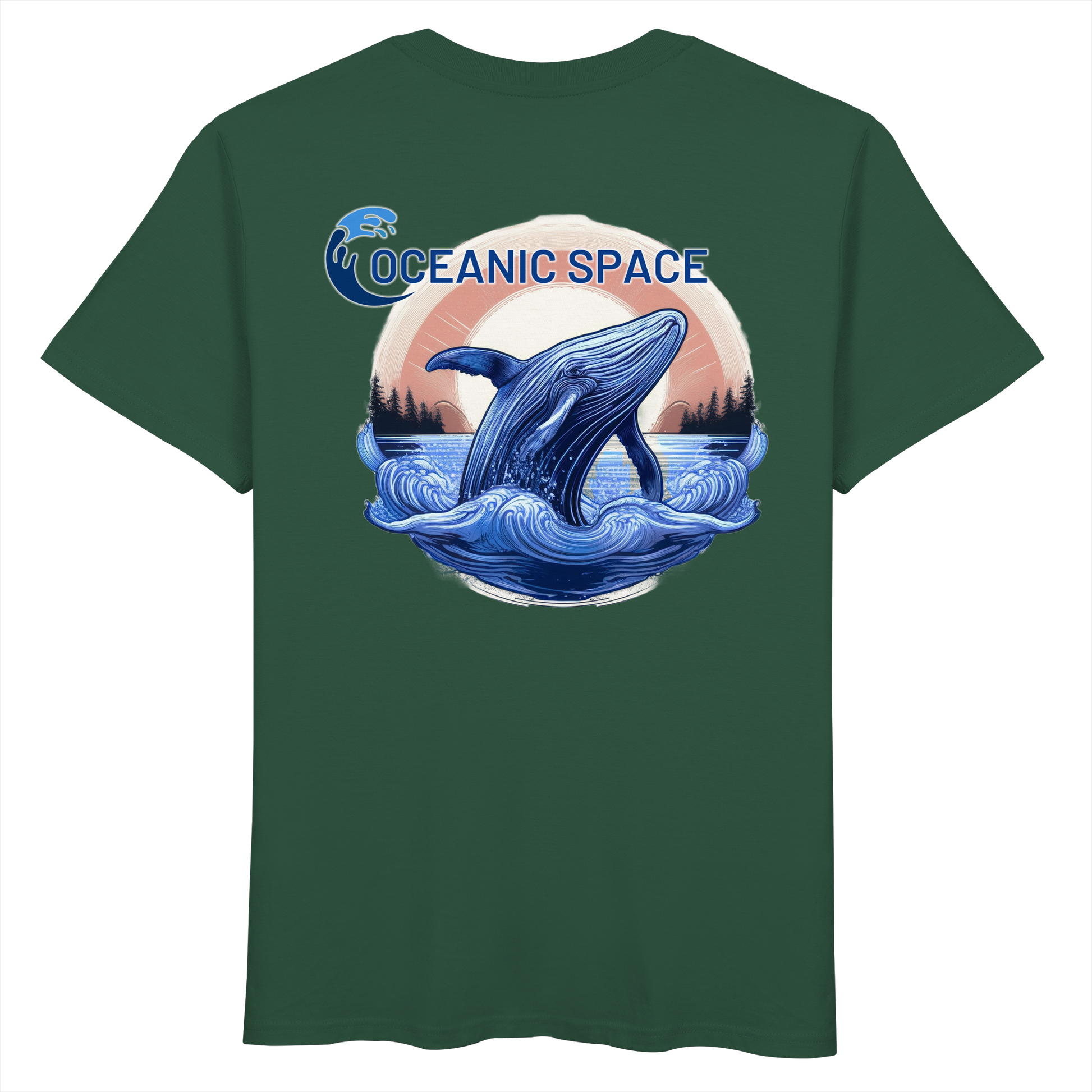 OCEANIC SPACE - Save our oceans - Organic Basic Shirt - ThreadLabs