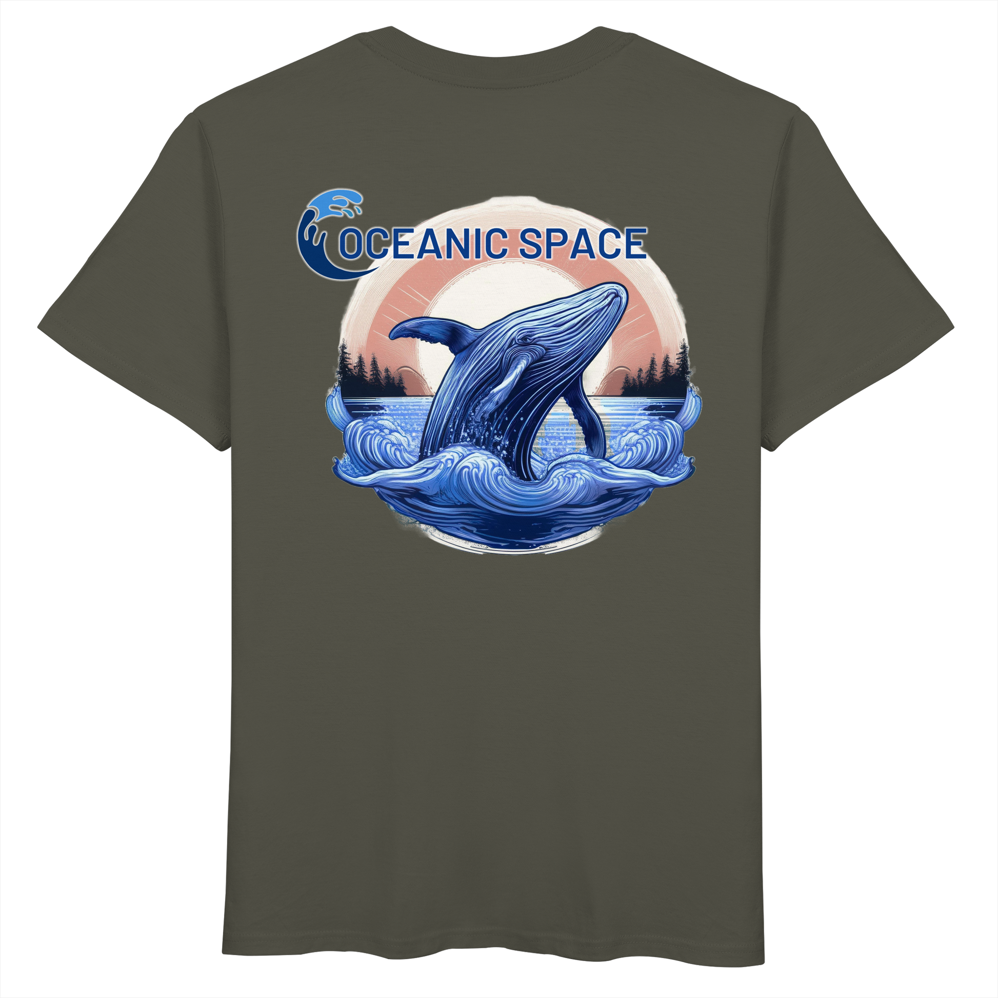 OCEANIC SPACE - Save our oceans - Organic Basic Shirt - ThreadLabs