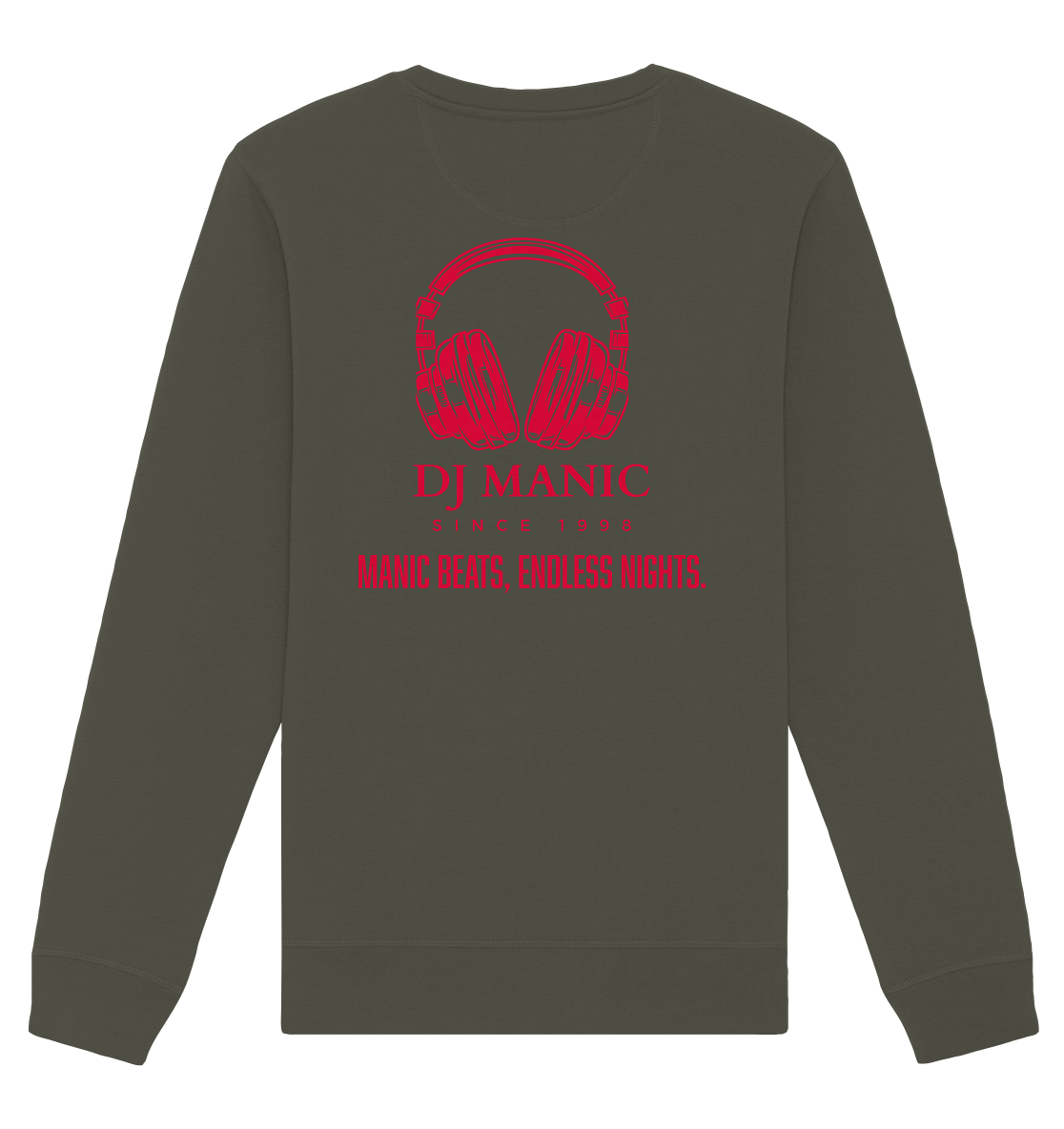 DJ Manic - Streetware - Organic Basic Unisex Sweatshirt - ThreadLabs