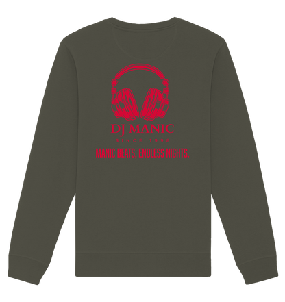 DJ Manic - Streetware - Organic Basic Unisex Sweatshirt - ThreadLabs