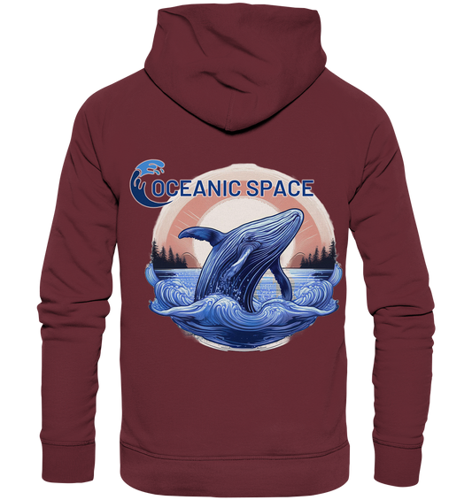 OCEANIC SPACE - Save our oceans - Organic Fashion Hoodie - ThreadLabs