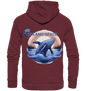 OCEANIC SPACE - Save our oceans - Organic Fashion Hoodie - ThreadLabs