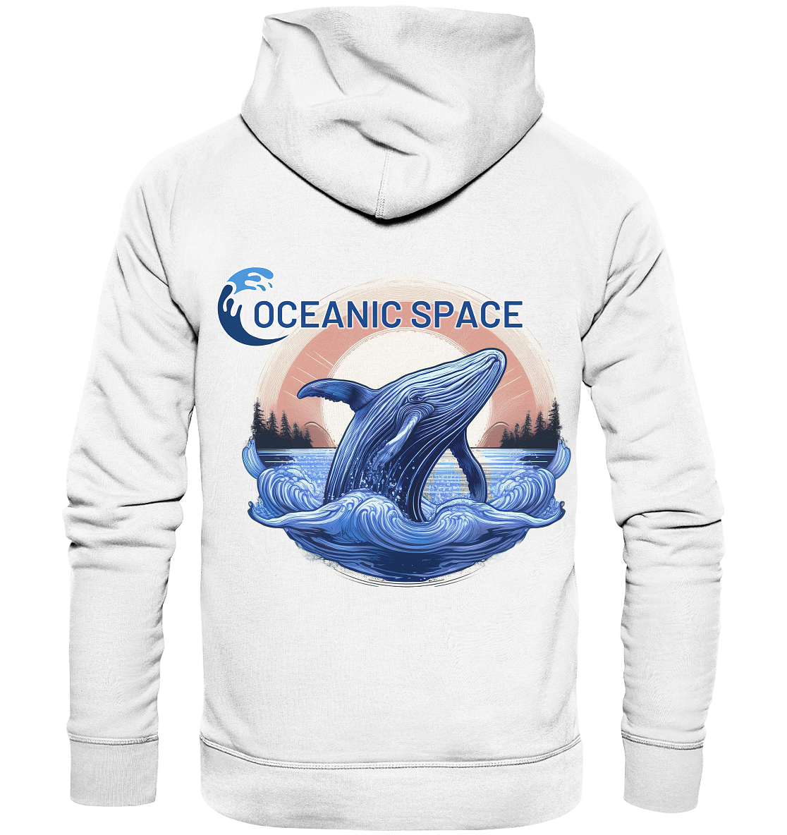OCEANIC SPACE - Save our oceans - Organic Fashion Hoodie - ThreadLabs