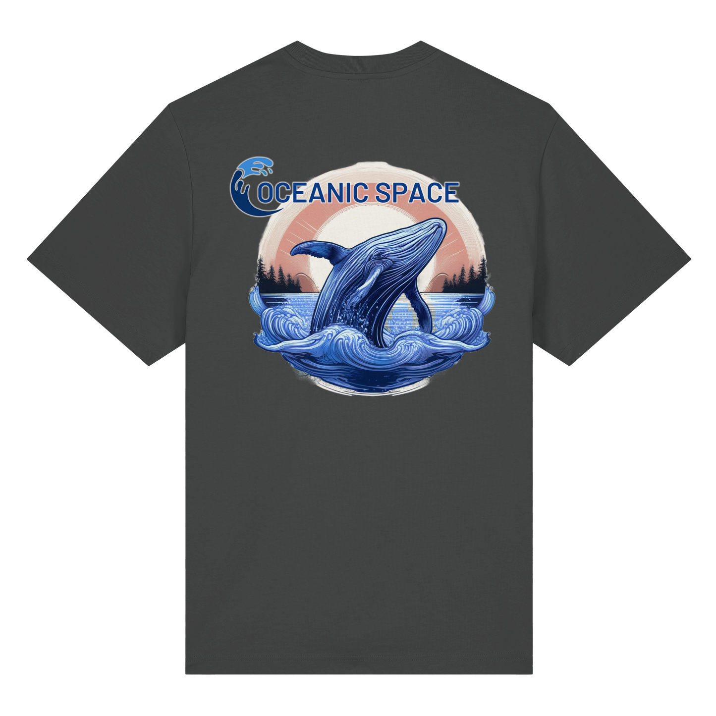 OCEANIC SPACE - Save our oceans - Organic Heavy T-Shirt - ThreadLabs