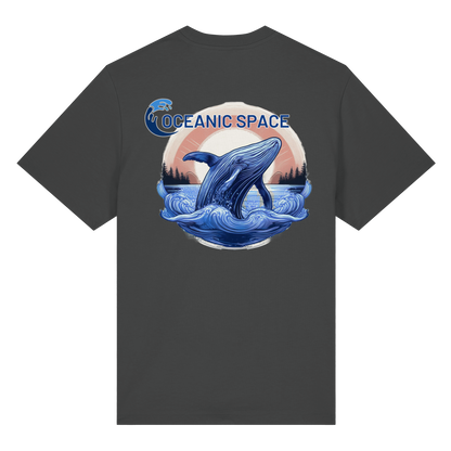 OCEANIC SPACE - Save our oceans - Organic Heavy T-Shirt - ThreadLabs