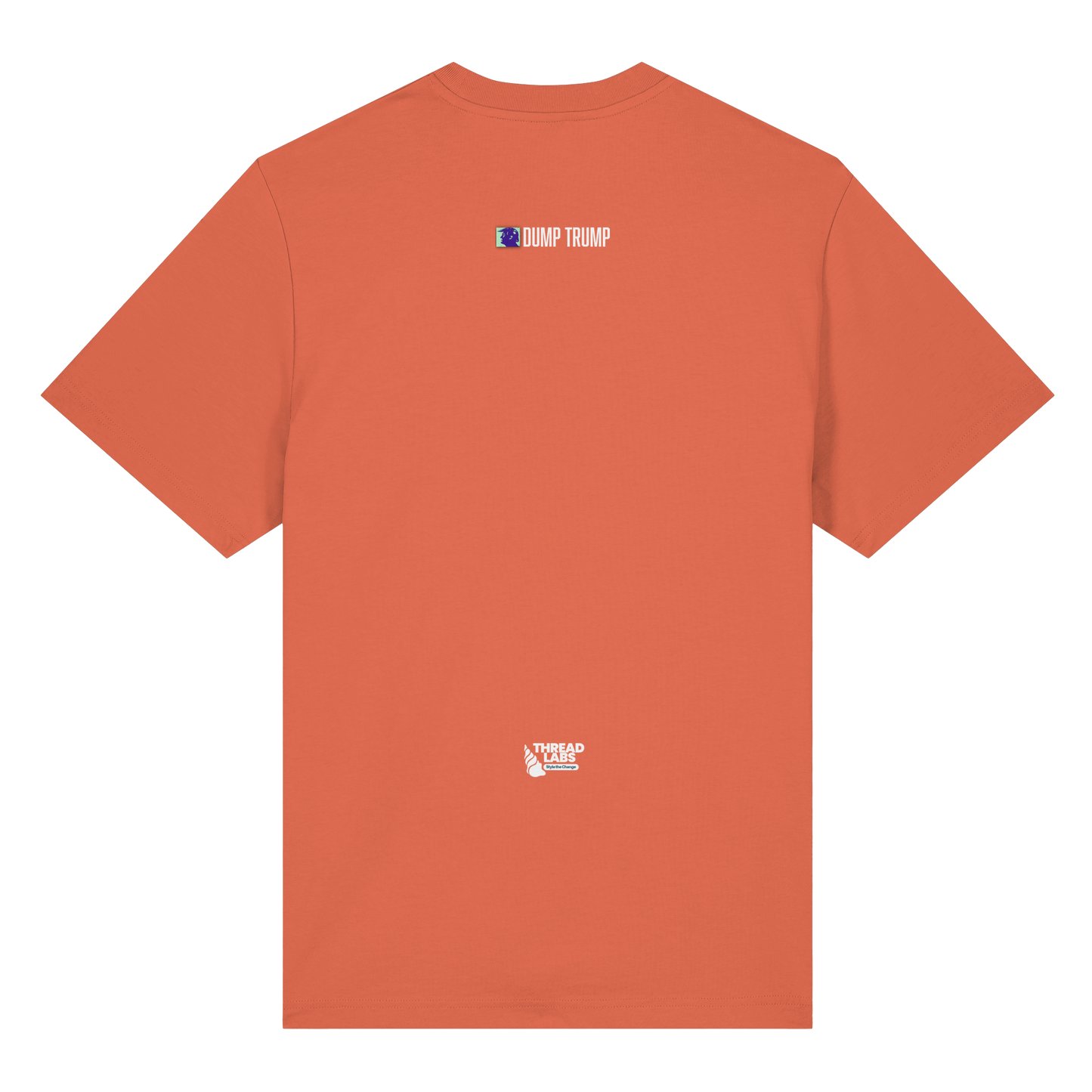 Dump Trump - Error 404: Truth not found - Organic Heavy T-Shirt - ThreadLabs