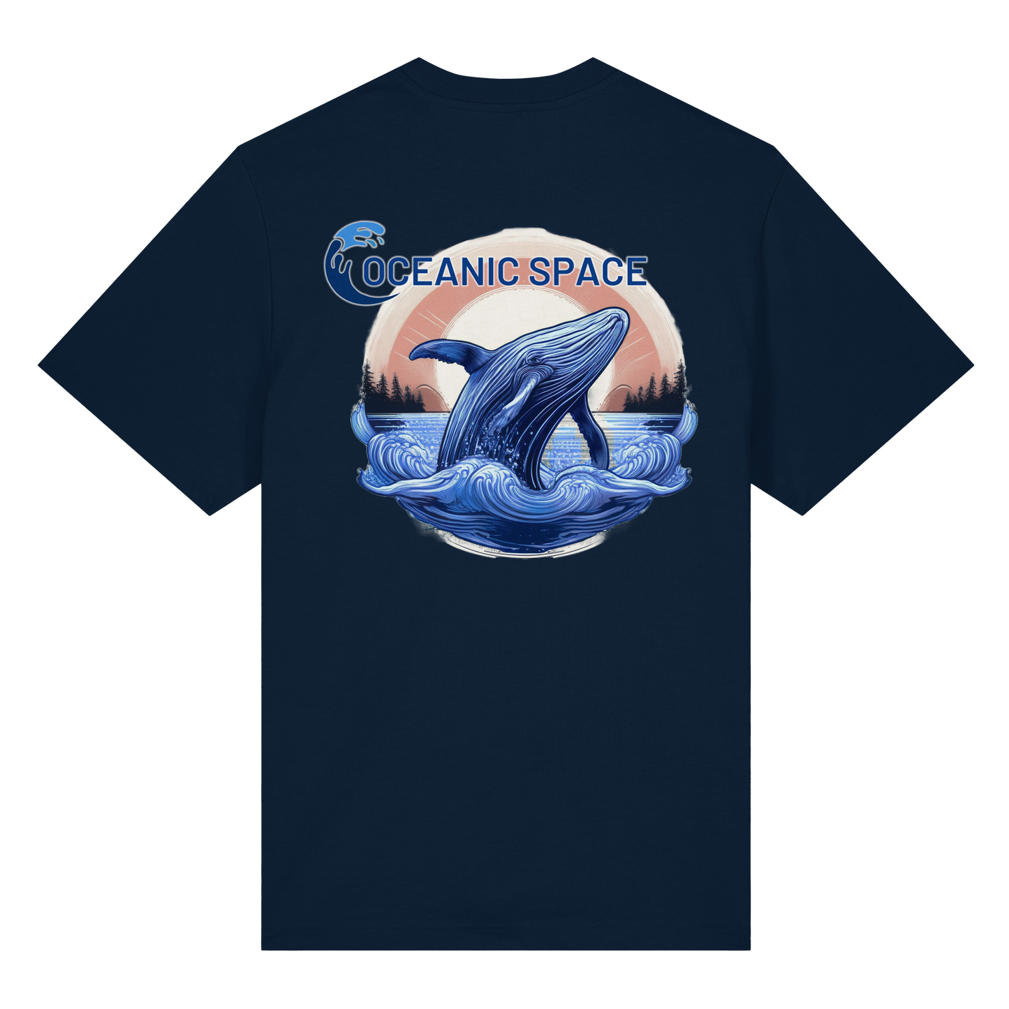 OCEANIC SPACE - Save our oceans - Organic Heavy T-Shirt - ThreadLabs