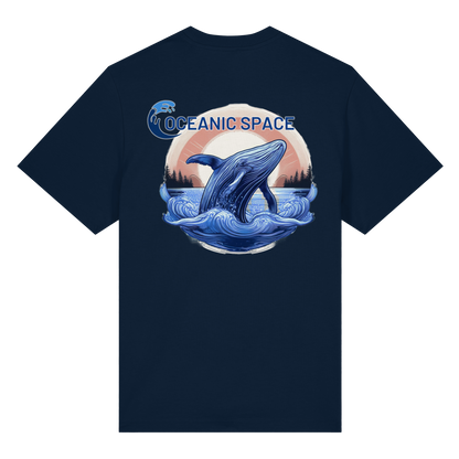 OCEANIC SPACE - Save our oceans - Organic Heavy T-Shirt - ThreadLabs