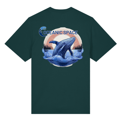 OCEANIC SPACE - Save our oceans - Organic Heavy T-Shirt - ThreadLabs