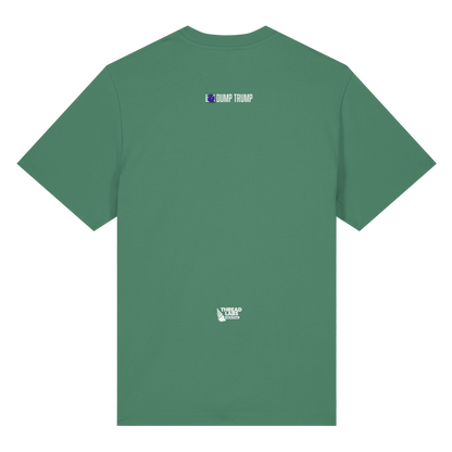 Dump Trump - Error 404: Truth not found - Organic Heavy T-Shirt - ThreadLabs