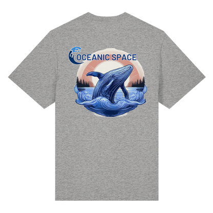 OCEANIC SPACE - Save our oceans - Organic Heavy T-Shirt - ThreadLabs