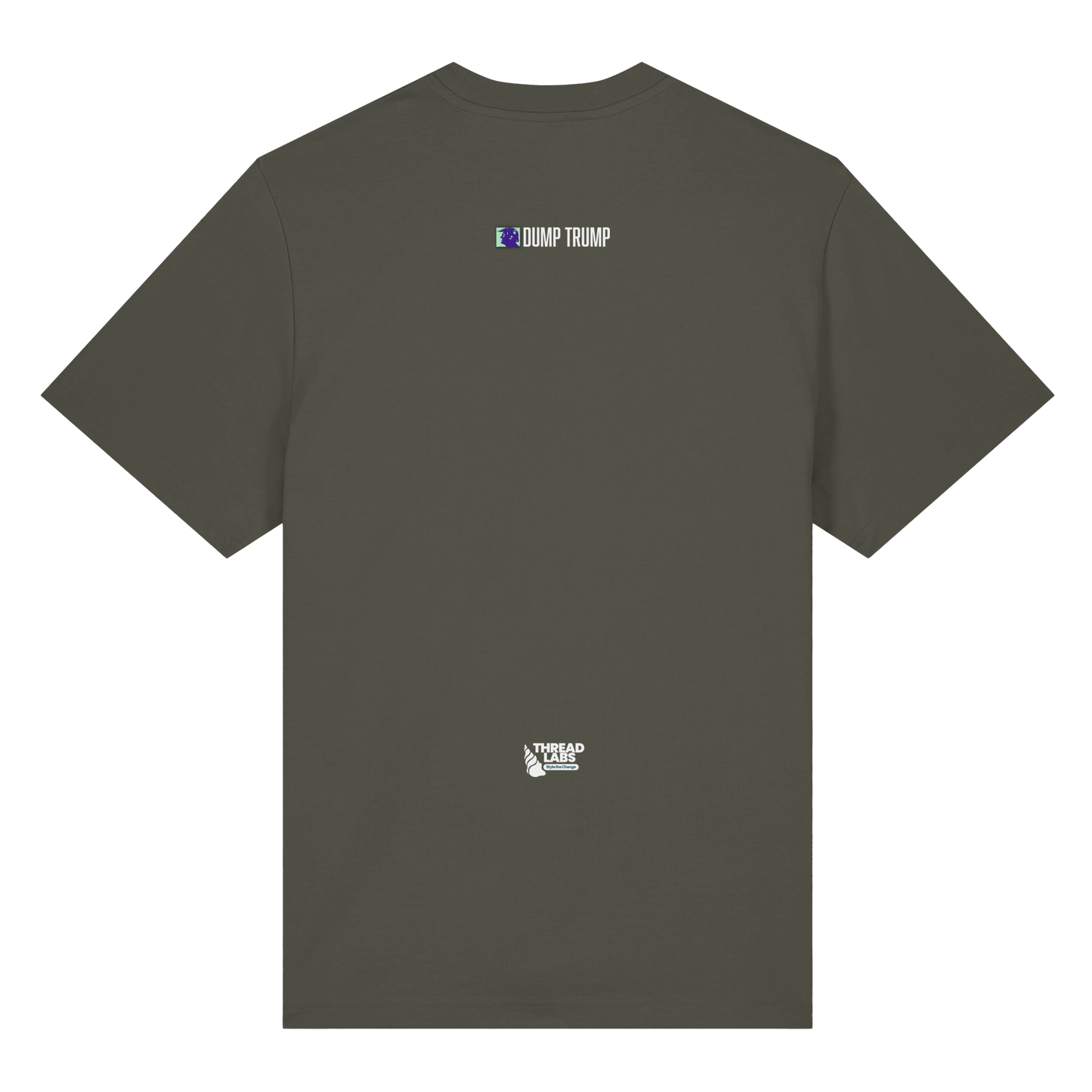 Dump Trump - Error 404: Truth not found - Organic Heavy T-Shirt - ThreadLabs