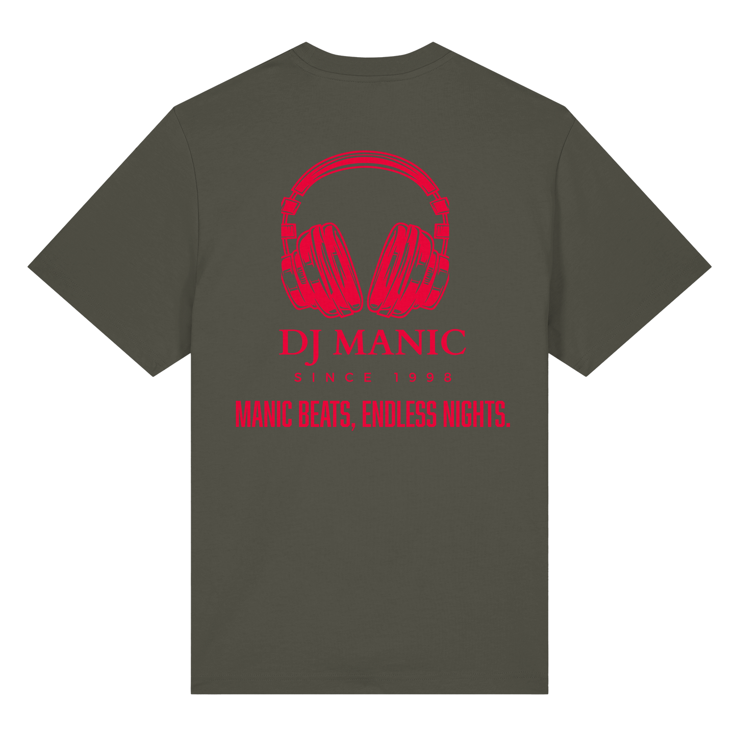 DJ Manic - Streetware - Organic Heavy T-Shirt - ThreadLabs