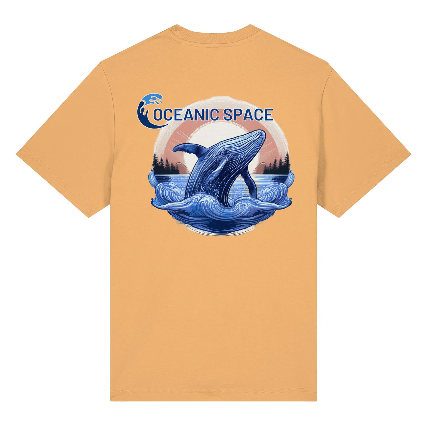 OCEANIC SPACE - Save our oceans - Organic Heavy T-Shirt - ThreadLabs