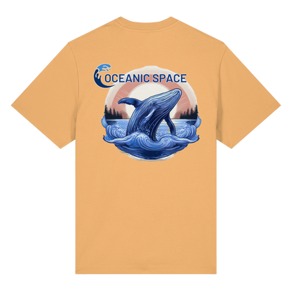 OCEANIC SPACE - Save our oceans - Organic Heavy T-Shirt - ThreadLabs