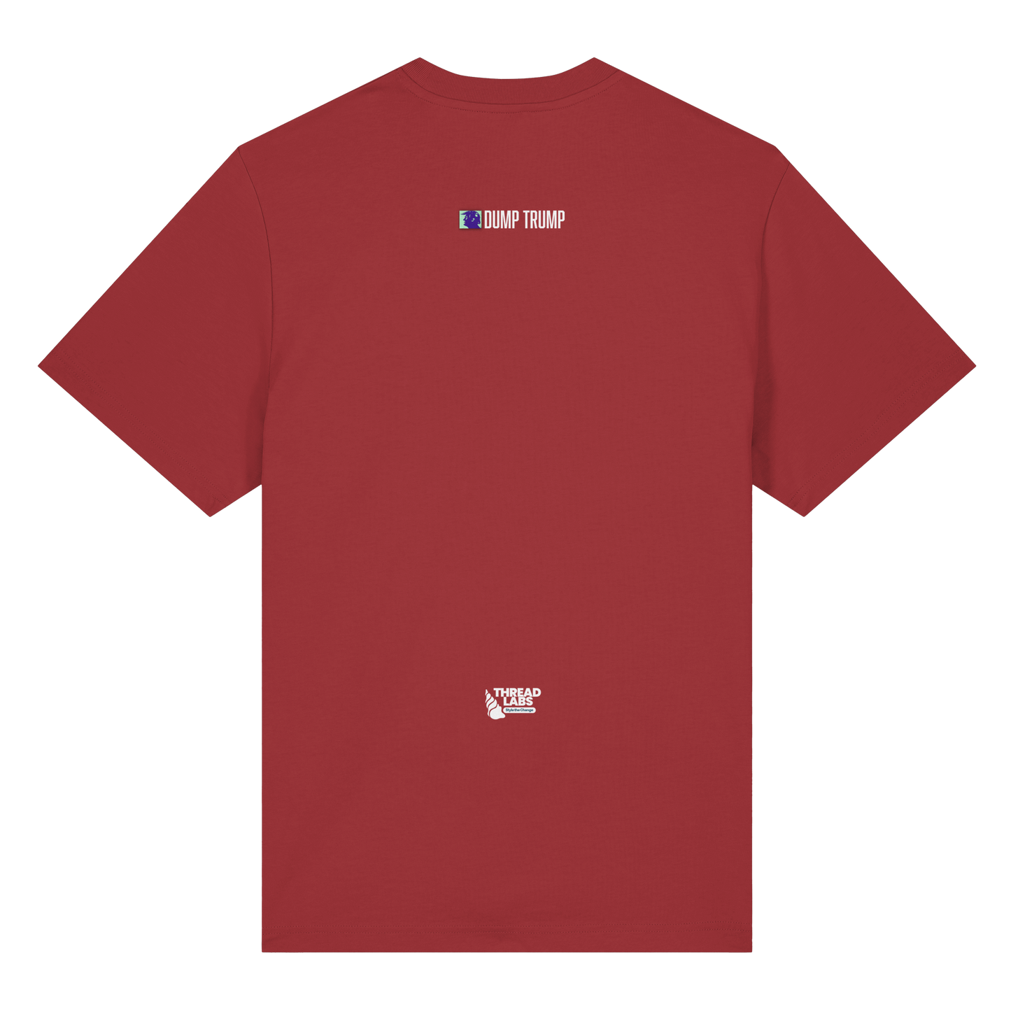 Dump Trump - Error 404: Truth not found - Organic Heavy T-Shirt - ThreadLabs